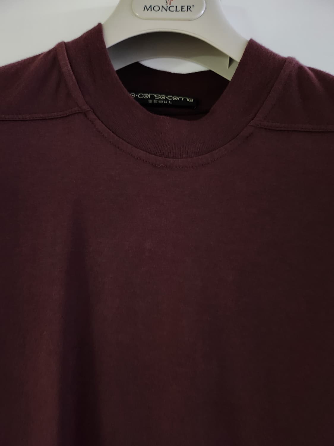 릭오웬스 반팔티 꼬르소꼬모서울 상품이미지3