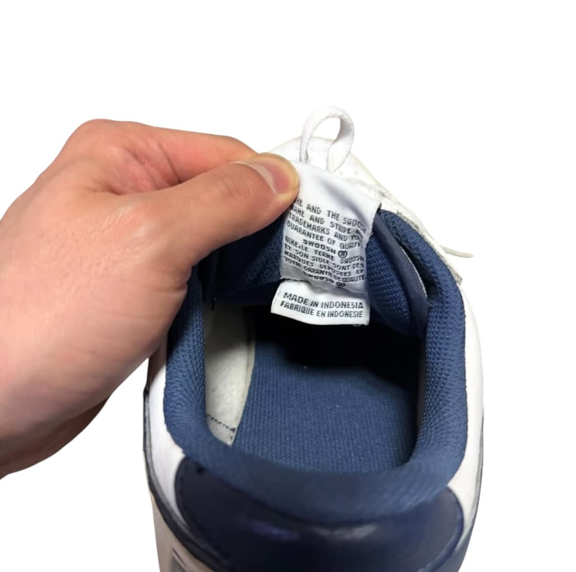 나이키 올드스쿨 덩크 흰/남 스니커즈 상품이미지4