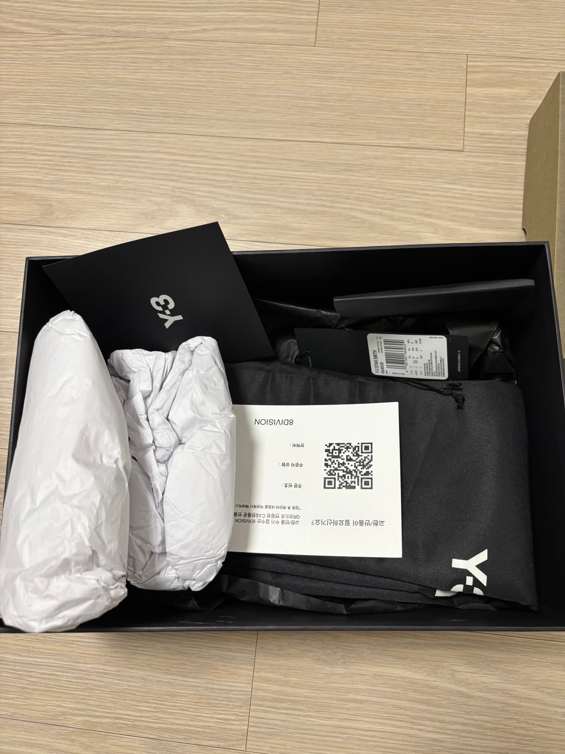 (270) 아디다스 y-3 스탠스미스 블랙 상품이미지7