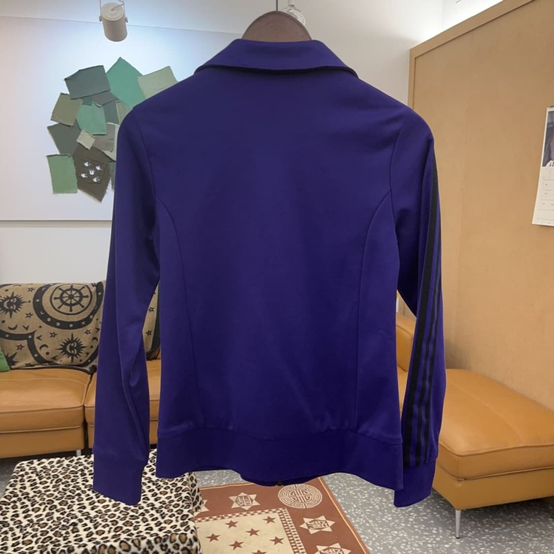 아디다스 레트로 빈티지 유로파 딥퍼플 져지 집업 90 C09375 상품이미지4