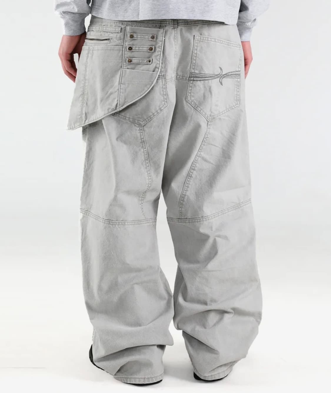 XP315 체어사이드 워크 코튼 팬츠 (GRAY)  상품이미지1