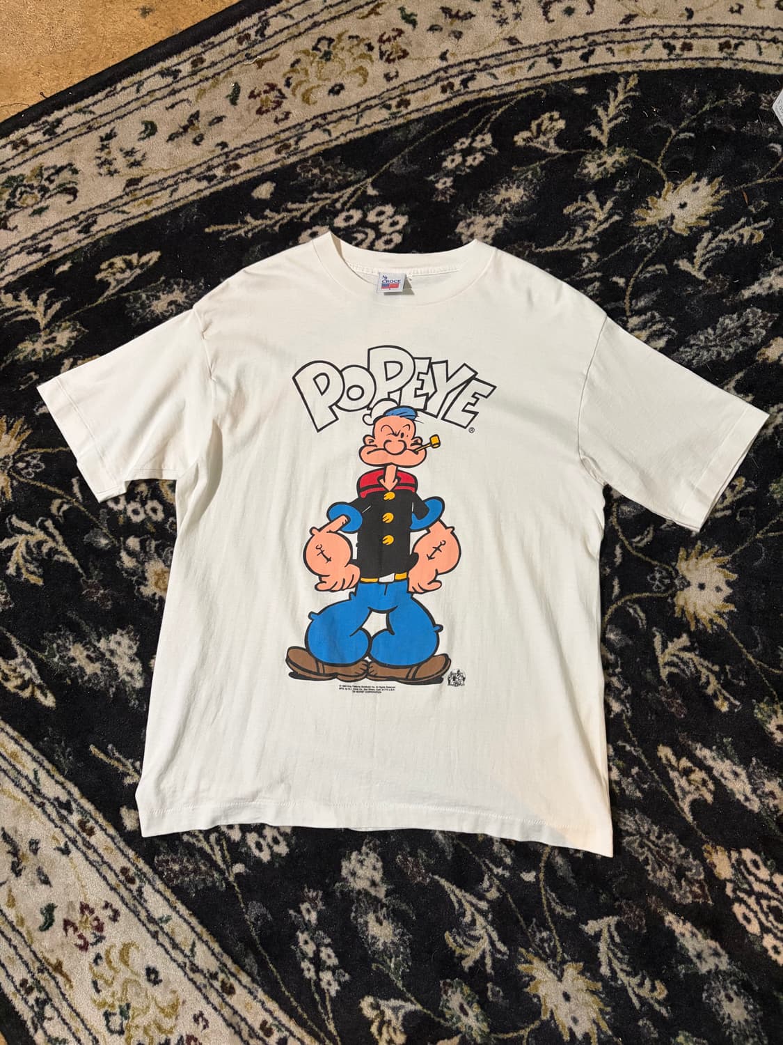 90s Popeye 뽀빠이 빈티지티셔츠  상품이미지1