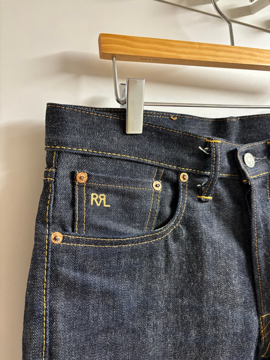 [30/30] RRL 슬림핏 셀비지 진 Rigid 상품이미지7