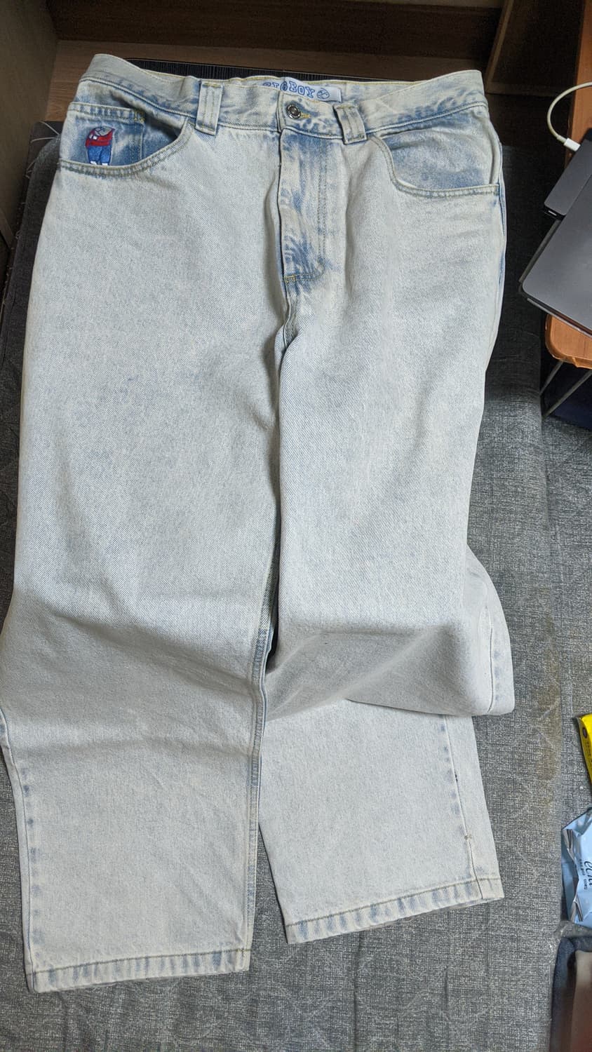 폴라스케이트 빅 보이 og 로고 팬츠 상품이미지3