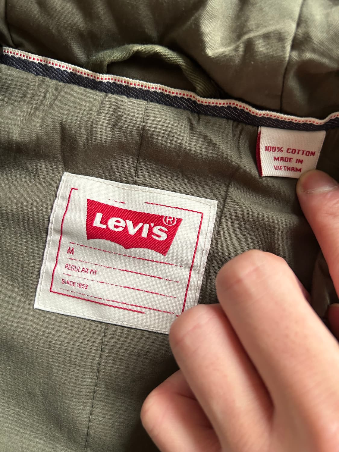 리바이스 프랑스해군 N-1 덱자켓 상품이미지5