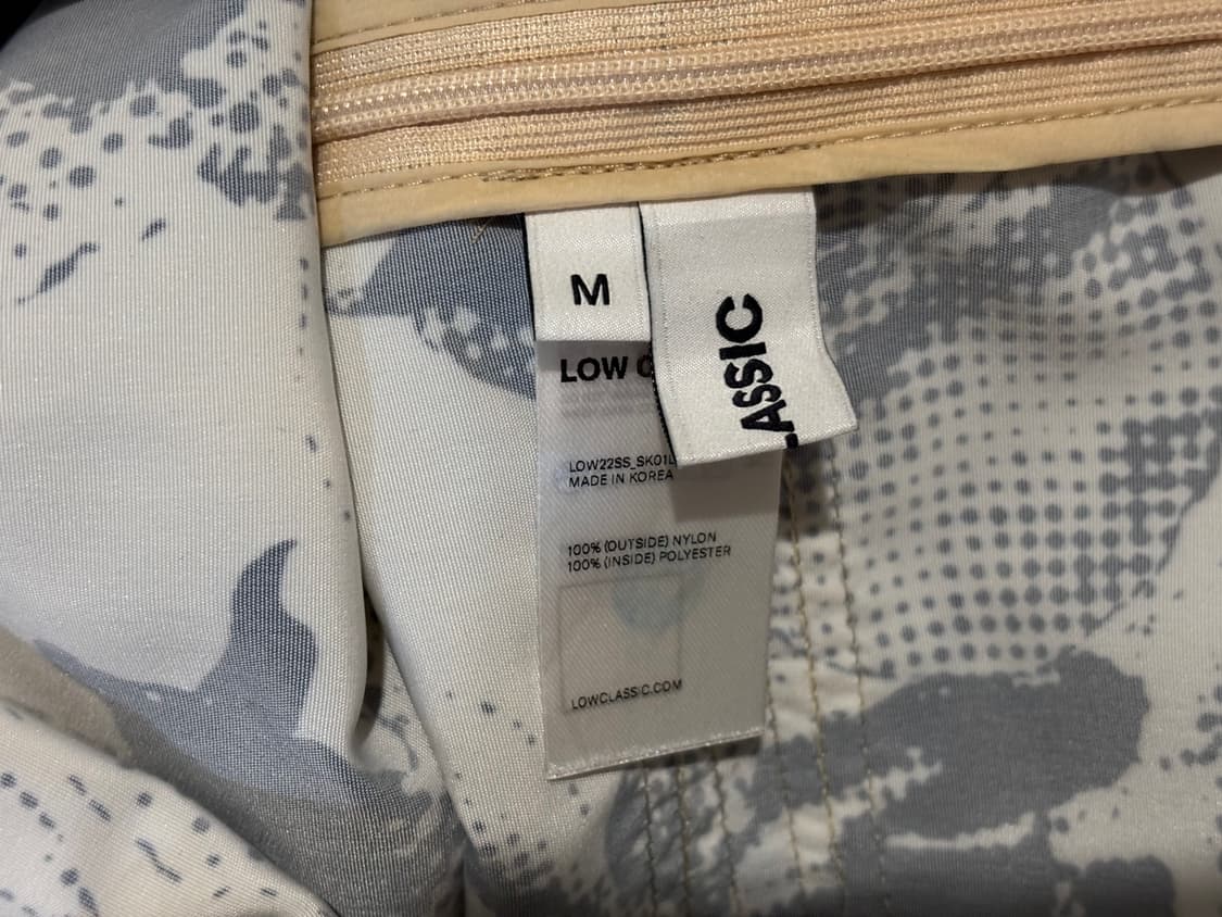 로우클래식(LOW CLASSIC) 시스루 스티치 스커트 상품이미지7