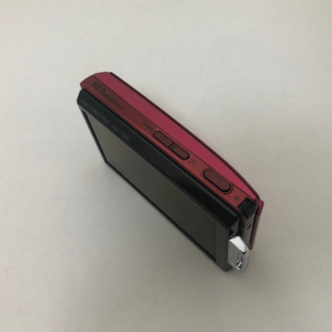 (미품) 소니 사이버샷 DSC-T300 빈티지 디카 카메라 레드 상품이미지4