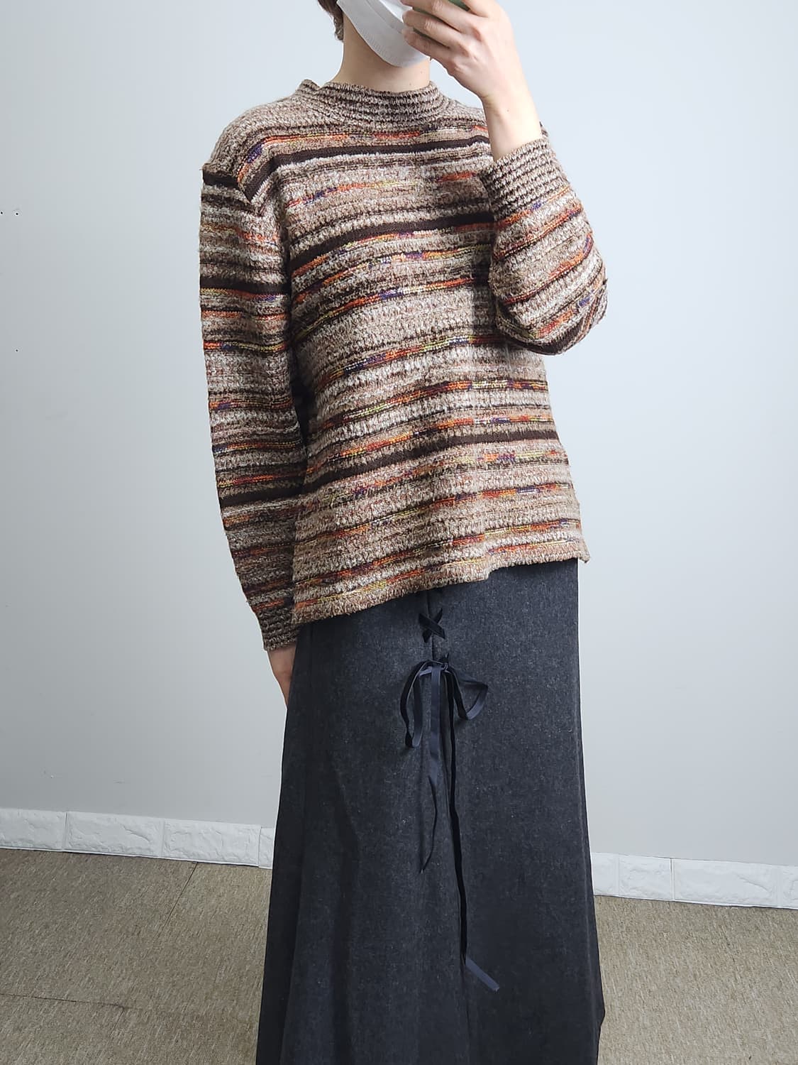 스트라이프 니트 상품이미지2