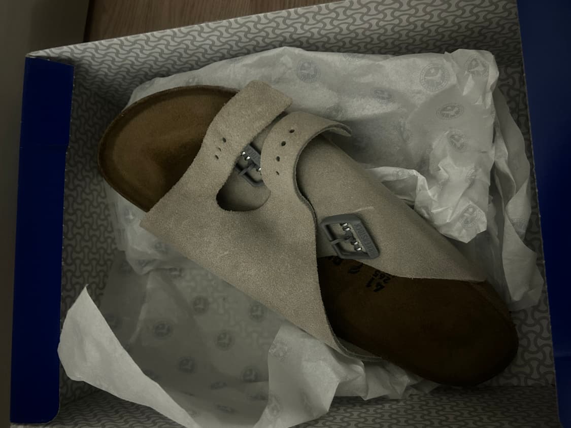 새상품)버켄스탁 취리히 내로우 스톤 코인 265 (41) 상품이미지5