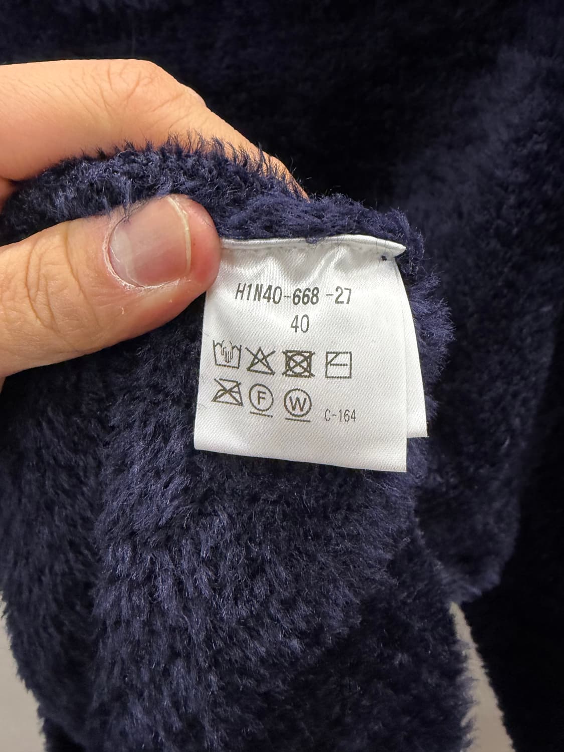 MACKINTOSH PHILOSOPHY 네이비 니트 40 상품이미지5