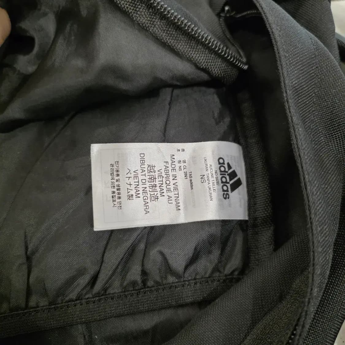 아디다스 블랙 백팩 상품이미지6