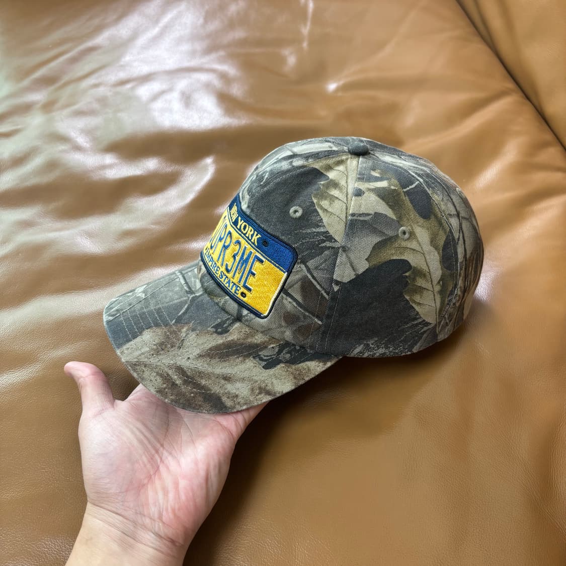 Supreme 슈프림 라이센스 리얼 카모 6패널 볼캡 모자 (Camo) 상품이미지4