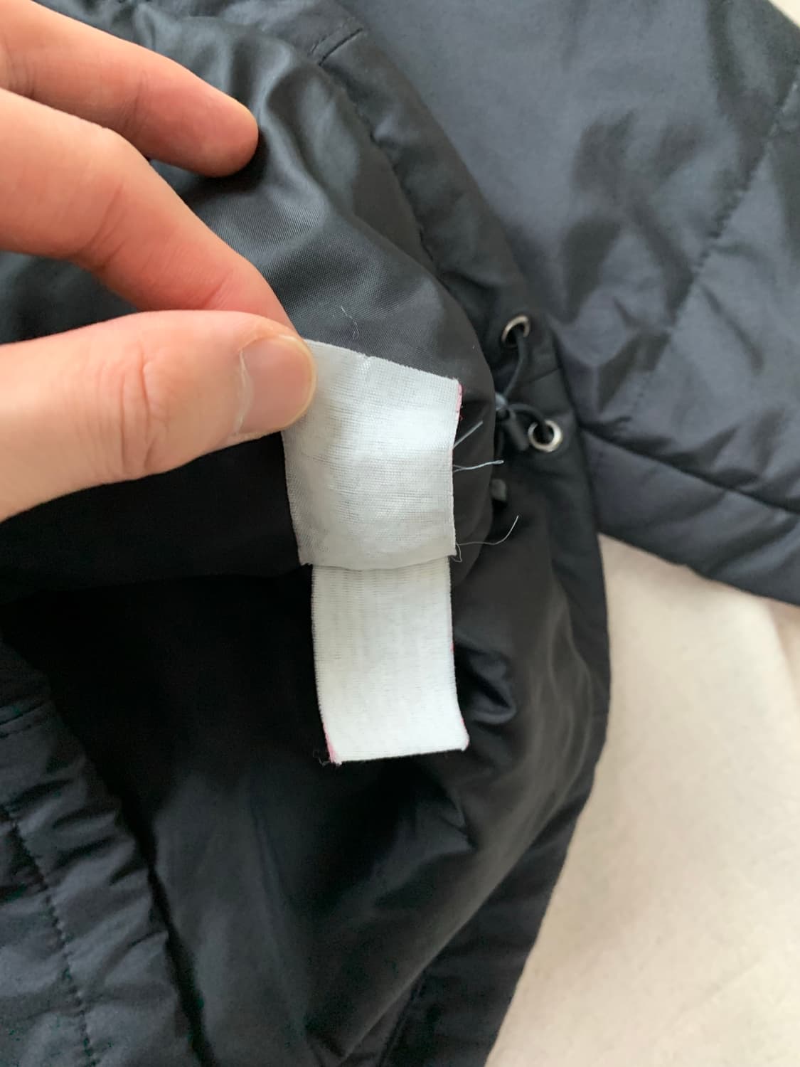 노스페이스 로고 윈드 경량 패딩 상품이미지8