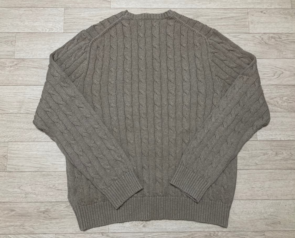 폴로 케이블 니트 105(XL) 판매 상품이미지5