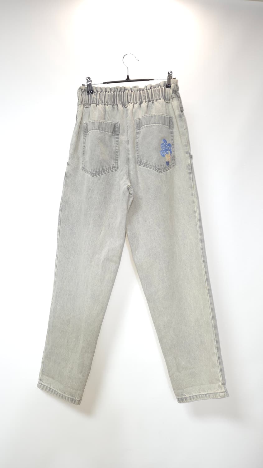 한섬 오즈세컨 2021 사파리 자수 페이퍼백 데님 팬츠 64-94 상품이미지7