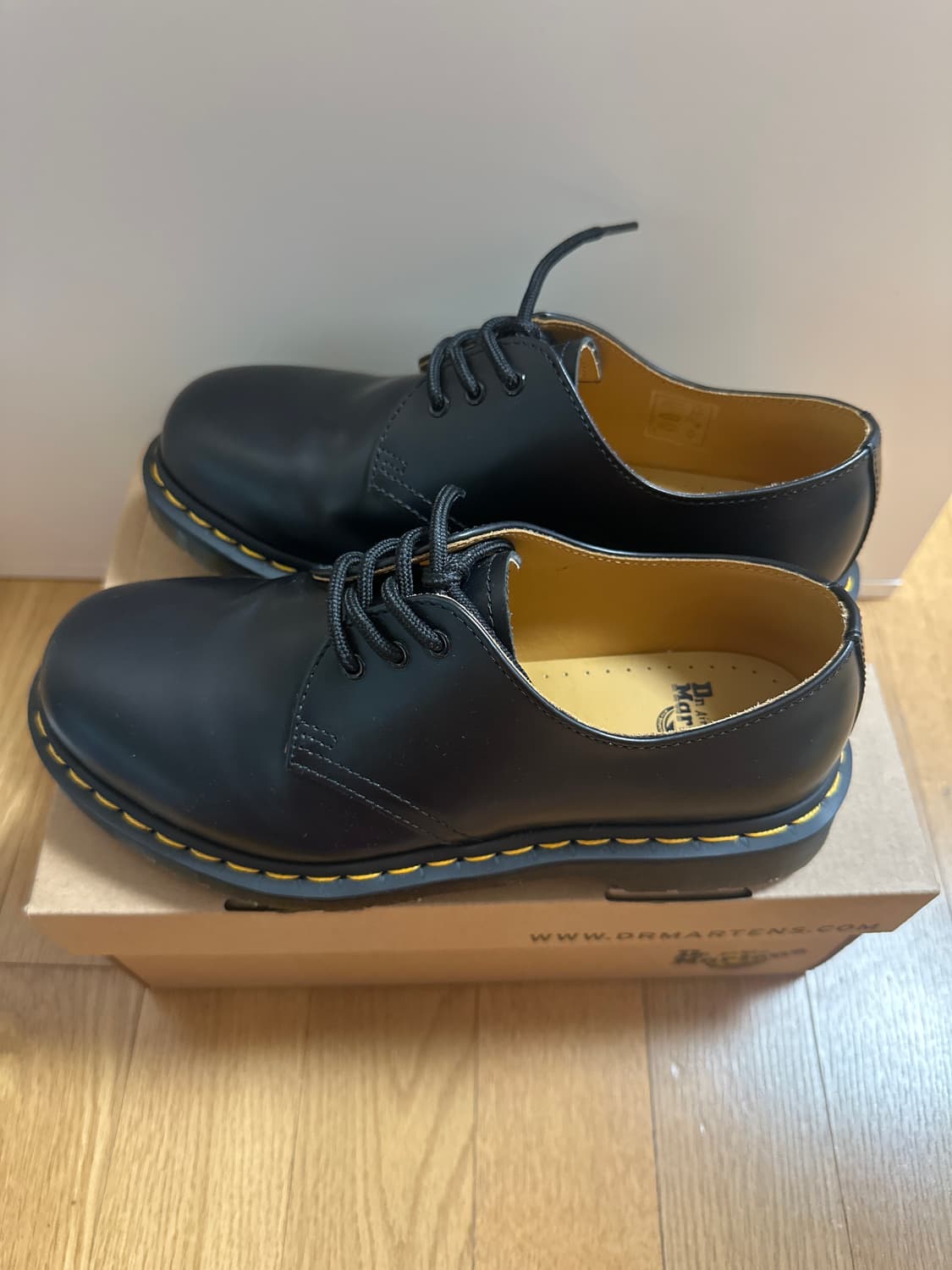 닥터마틴 1416 3홀 블랙 스무스 상품이미지1