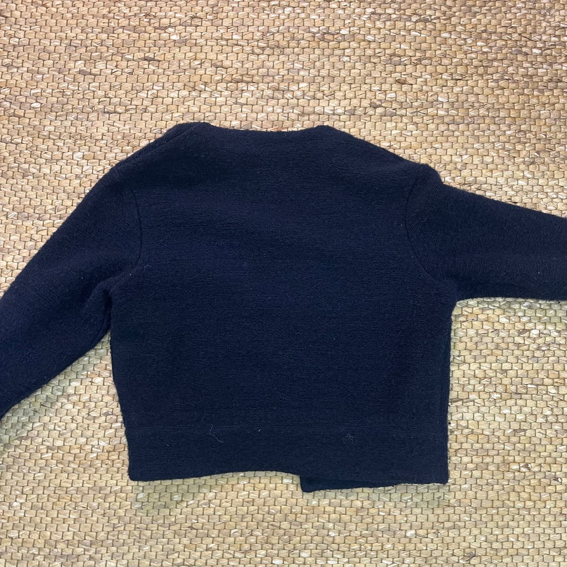 1 라벨아카이브 플러피 네이비 가디건 상품이미지5