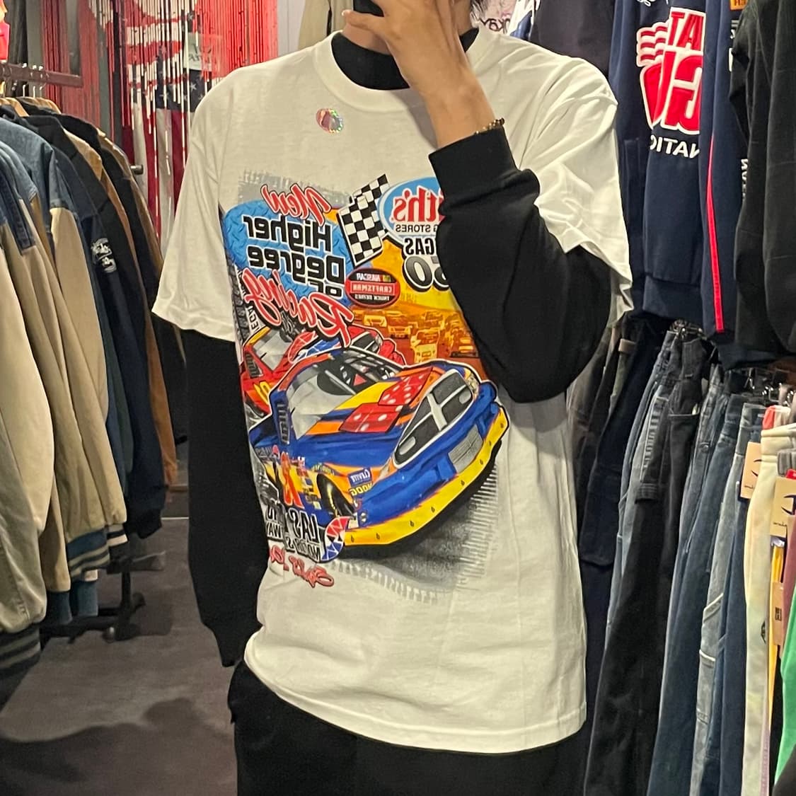 [IM] 나스카 프린팅 반팔 상품이미지4