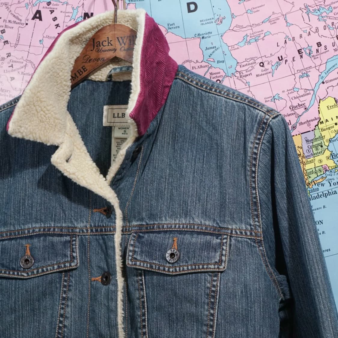 엘엘빈 쉐르파 데님 트러커자켓 상품이미지3