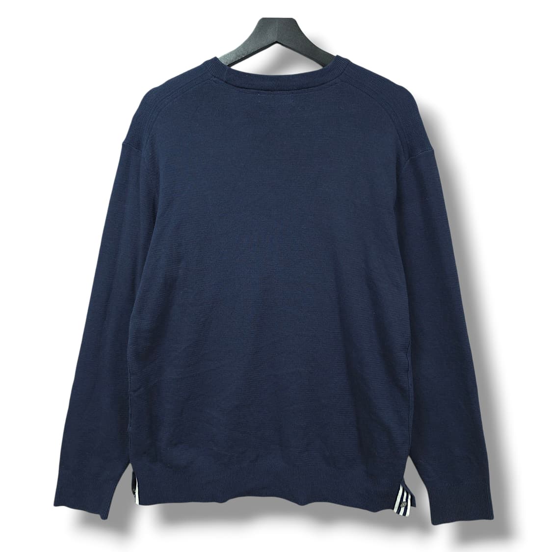 [105] 헤지스 네이비 레드퍼피 코튼 니트 상품이미지2