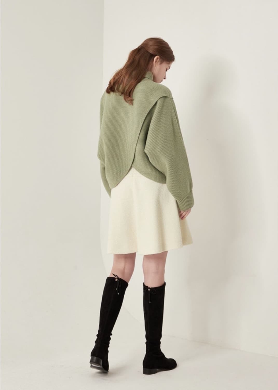 한섬 SJSJ  2021 터틀넥  울 니트 스웨터 F사이즈 상품이미지2