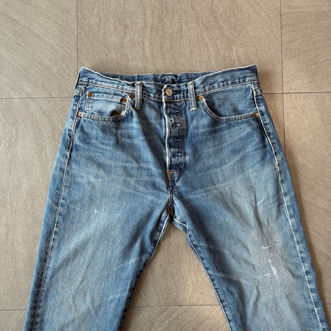 리바이스 501 데님 팬츠 상품이미지2
