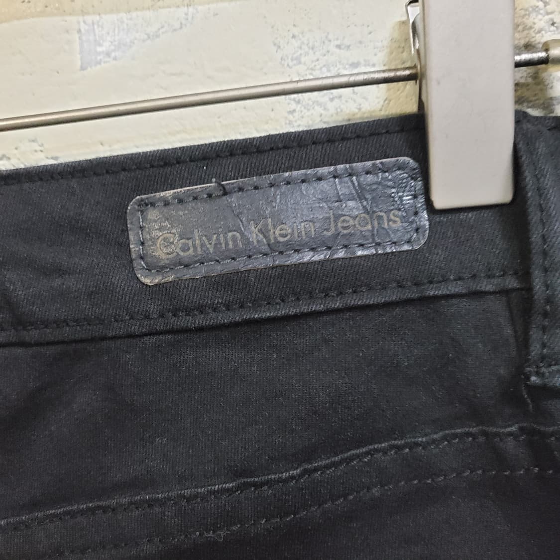 캘빈클라인 진 블랙 스키니진 블랙 청바지  상품이미지4