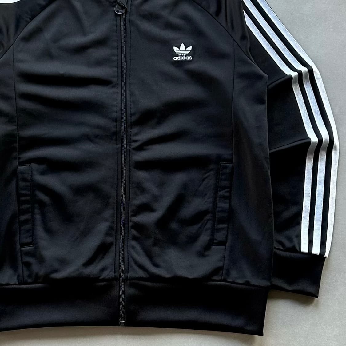 [S-M]아디다스 트레포일 블랙 트랙탑 져지 상품이미지4