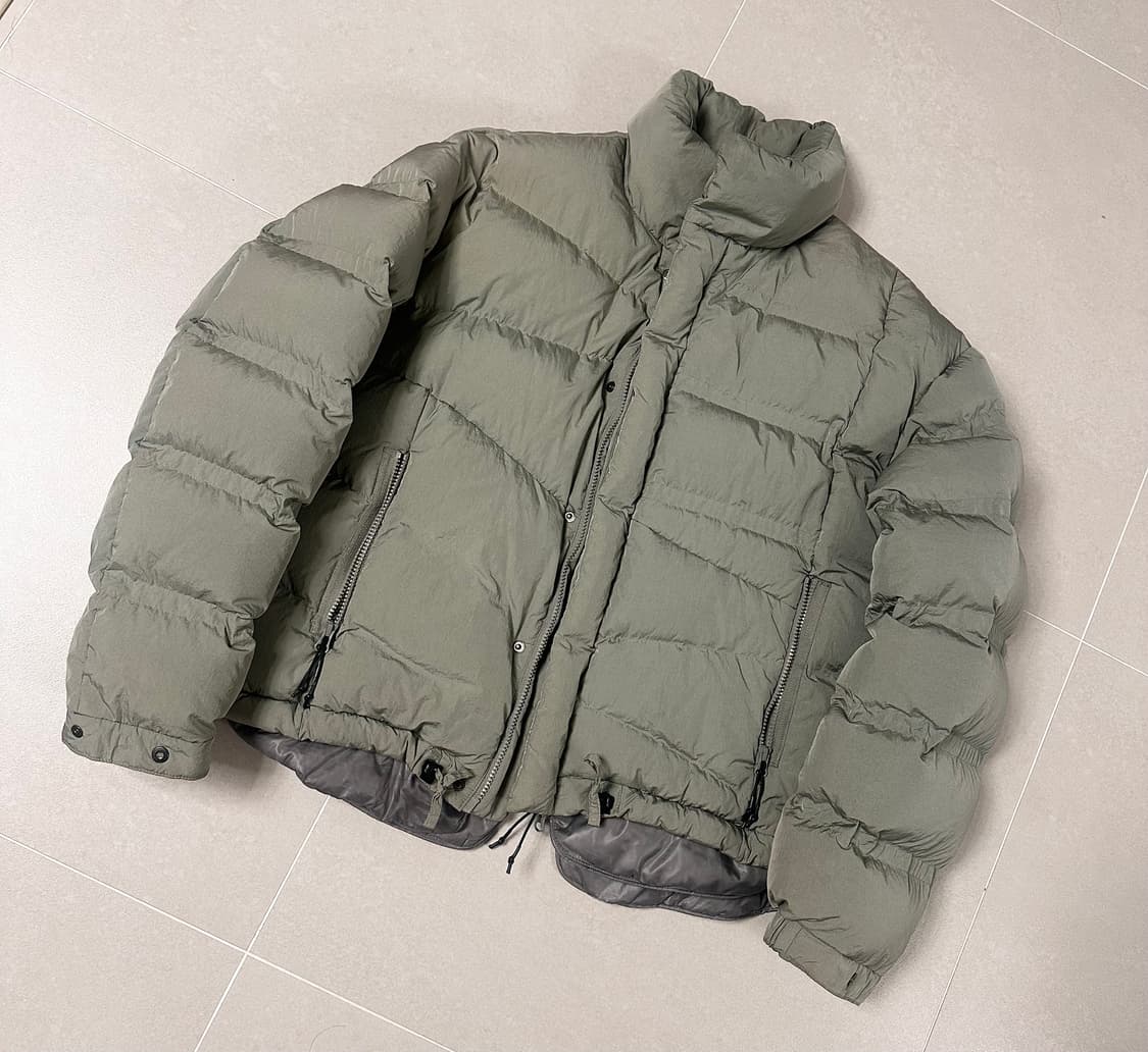 언어펙티드 구스다운 레이어드 패딩 M 상품이미지1