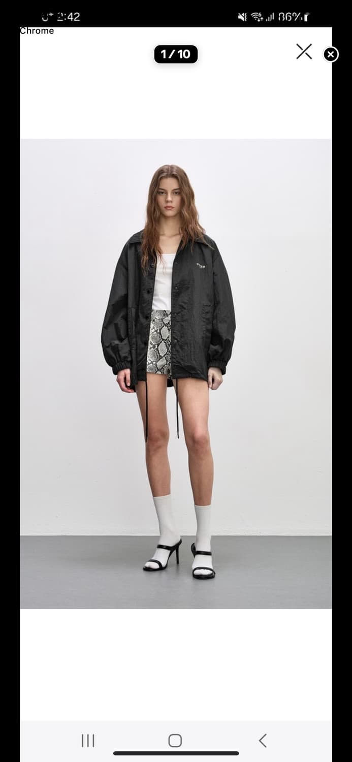 시스템옴므 드로우스트링 점퍼 한섬 상품이미지9