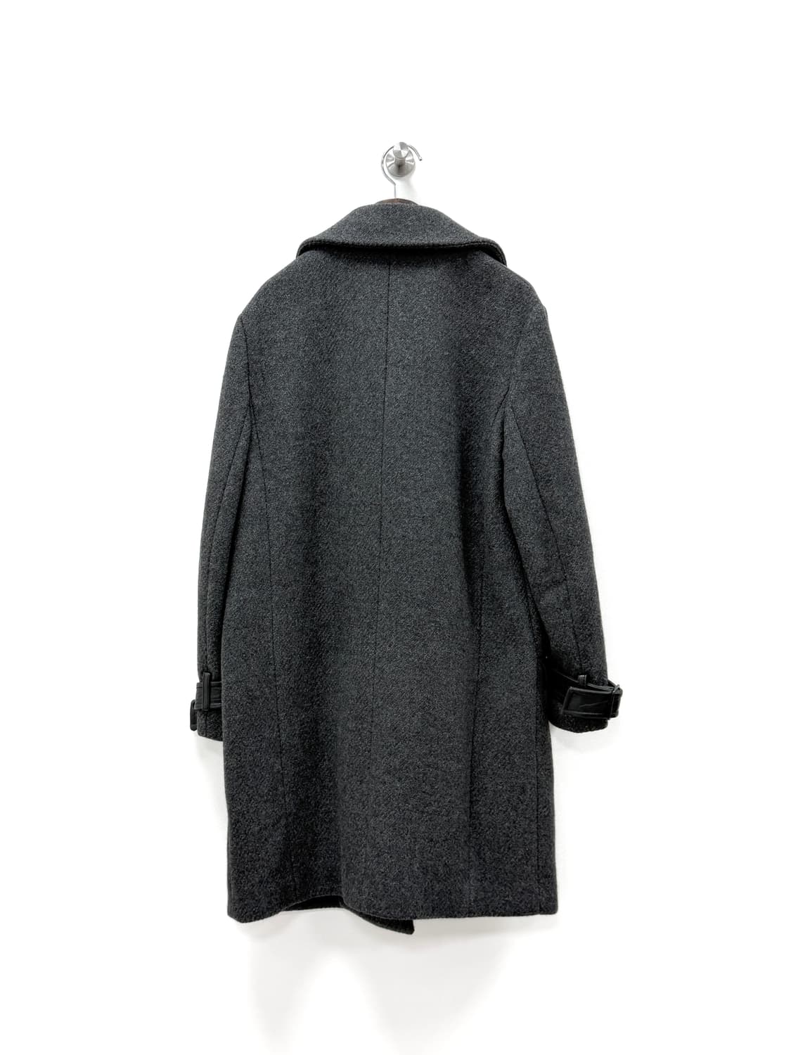 마쥬 울 블렌드 램스킨 디테일 코트 상품이미지5