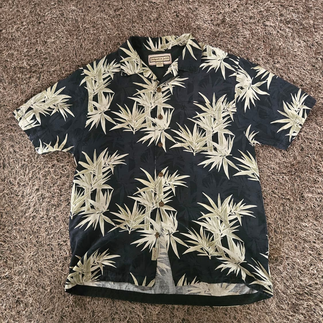 JAMAICA JAXX 실크 하와이안셔츠
L size
 상품이미지2