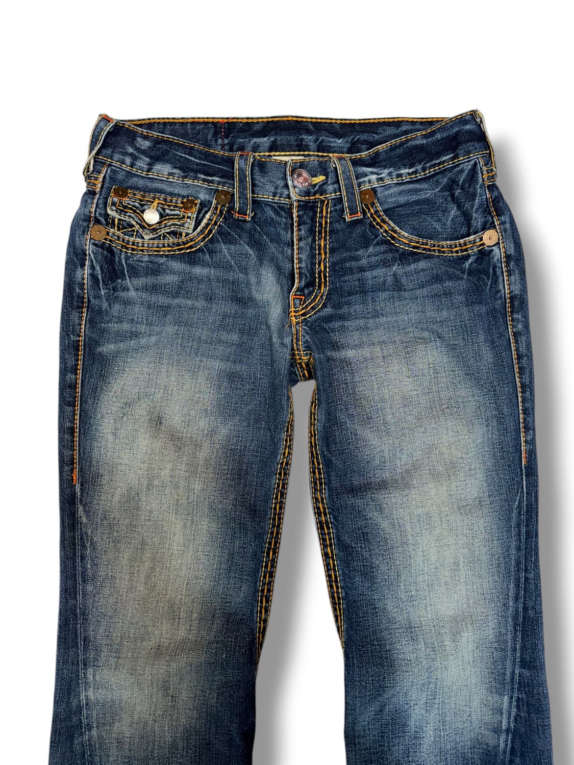 트루릴리전 조이 빅 티 부츠컷 데님 made in USA (34) 상품이미지2