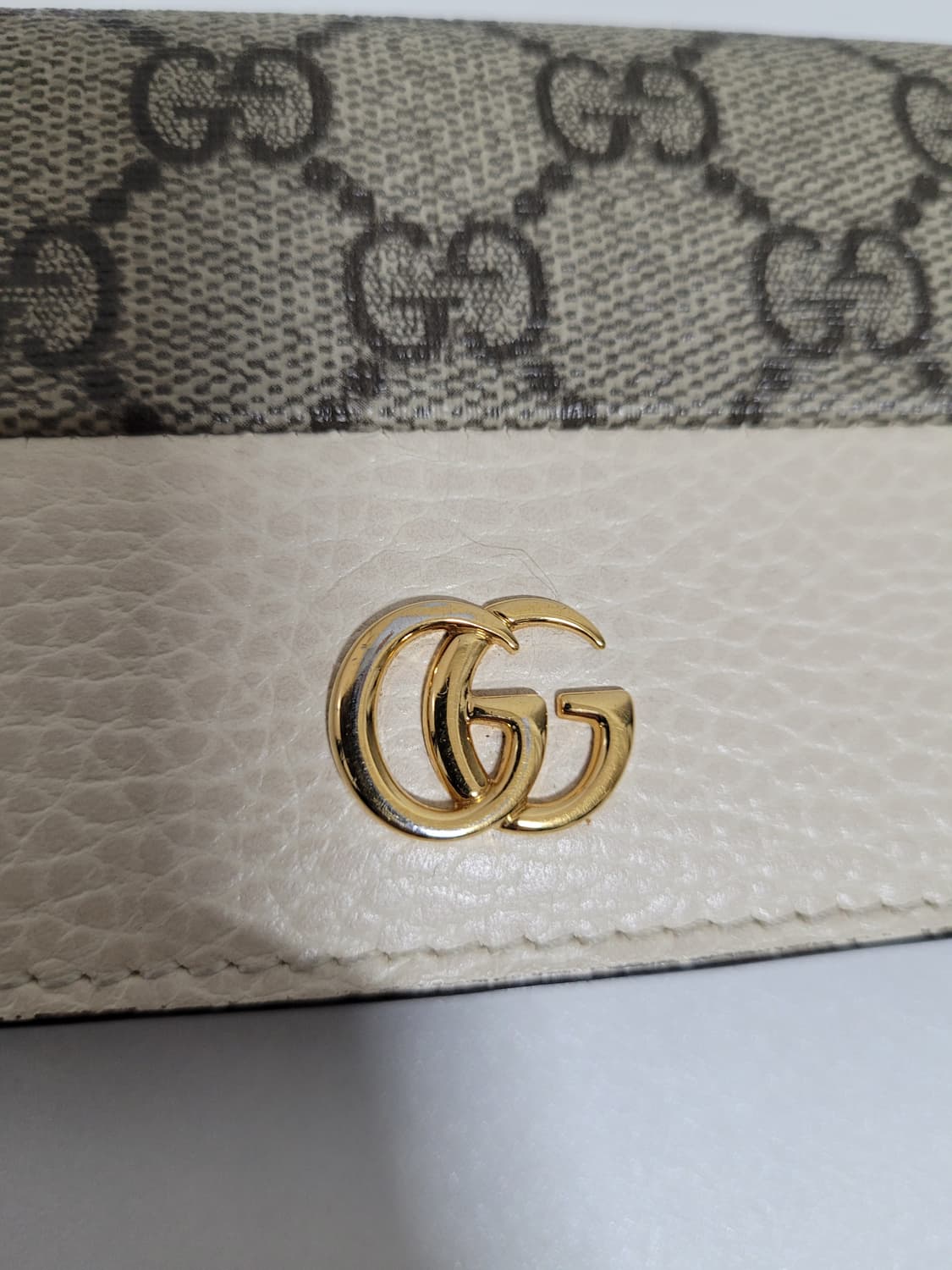 구찌 GG 마몬트 수프림 중지갑 금장 상품이미지4