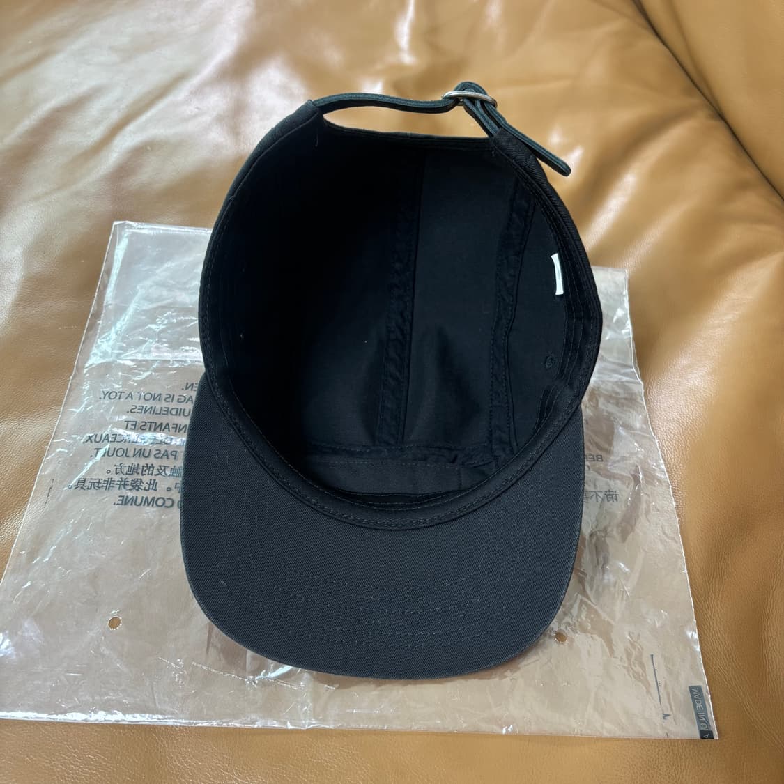 슈프림 캠프캡 모자 박스로고 블랙 상품이미지6