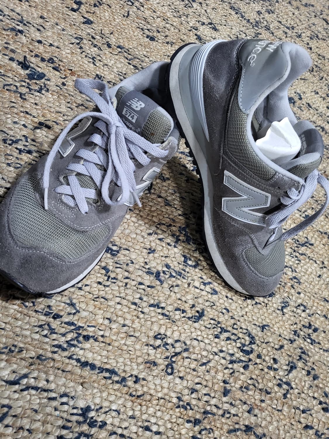 뉴발란스 574 그레이 스니커즈 상품이미지4