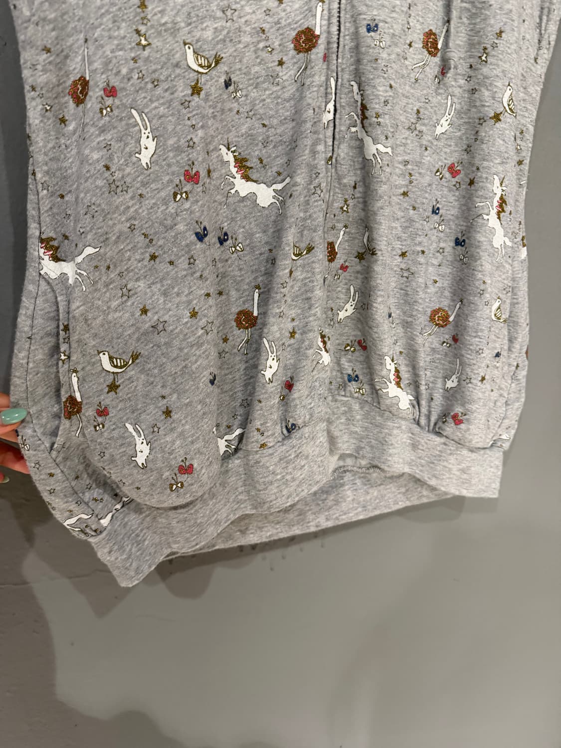 scolar unique printing hood zip-up 상품이미지9