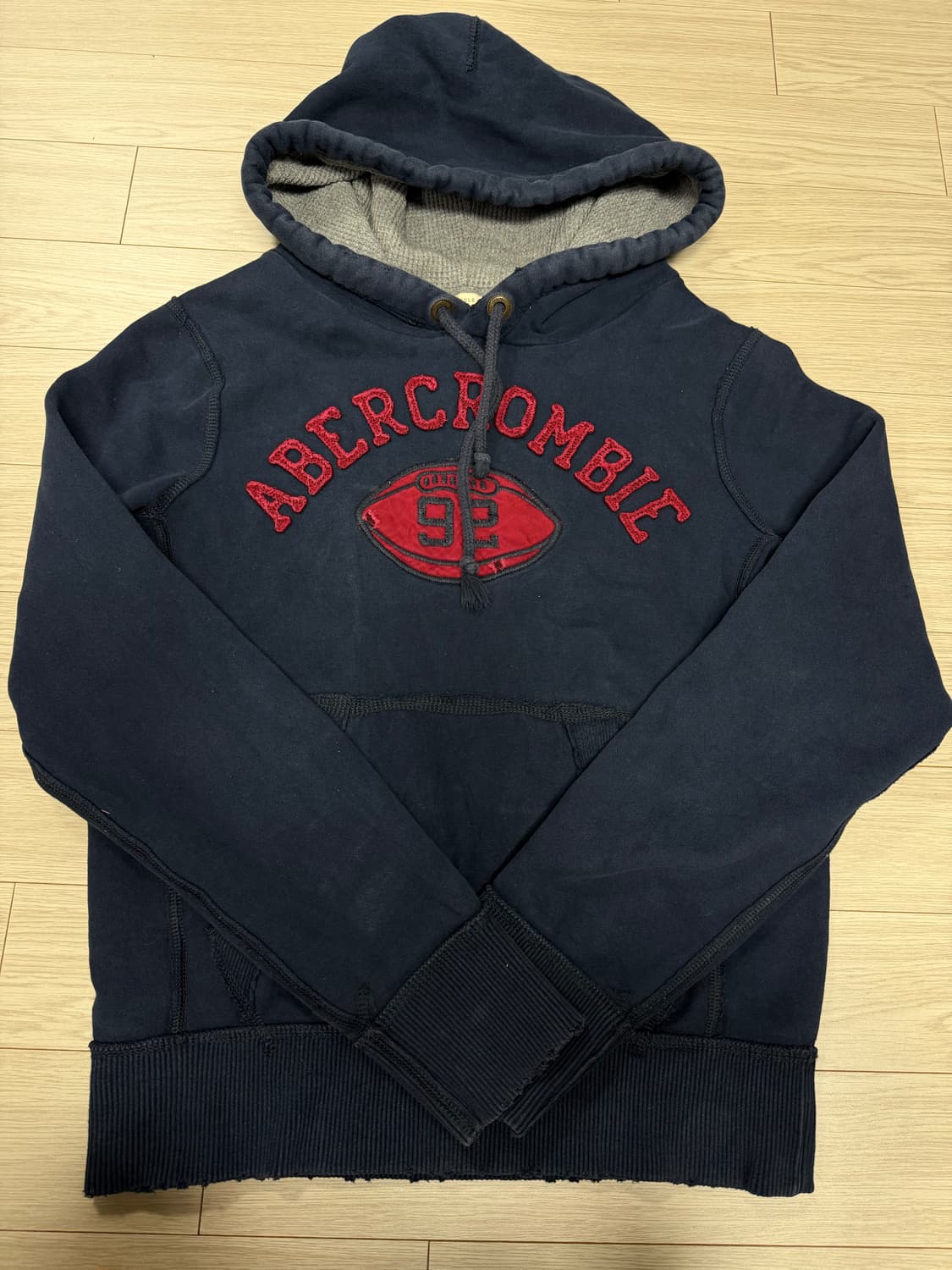 아베크롬비 네이비 후드티 s 상품이미지2