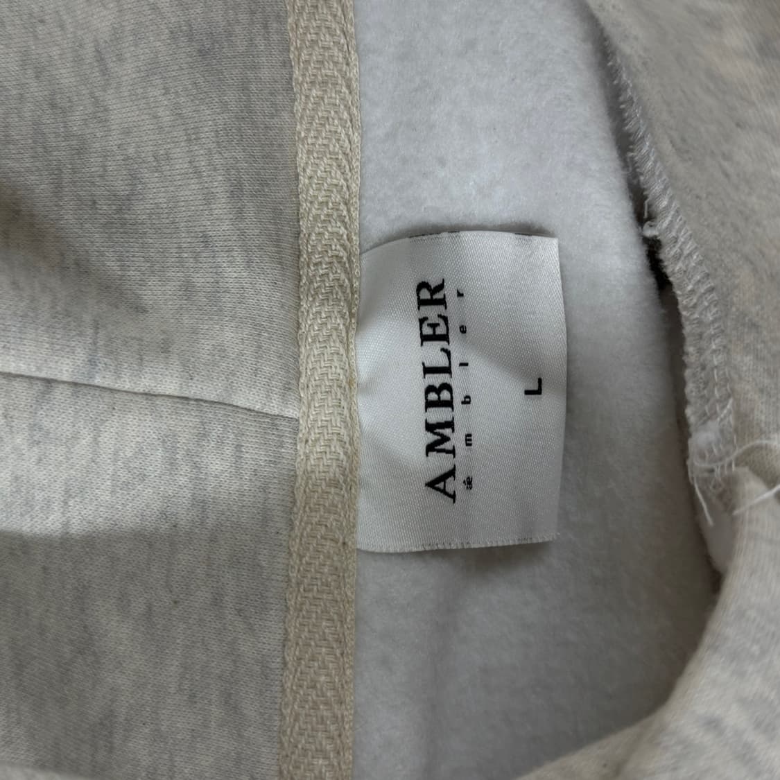 [F/루즈핏] 앰블러스튜디오 기모 긴팔 후드티 MMLG 상품이미지5