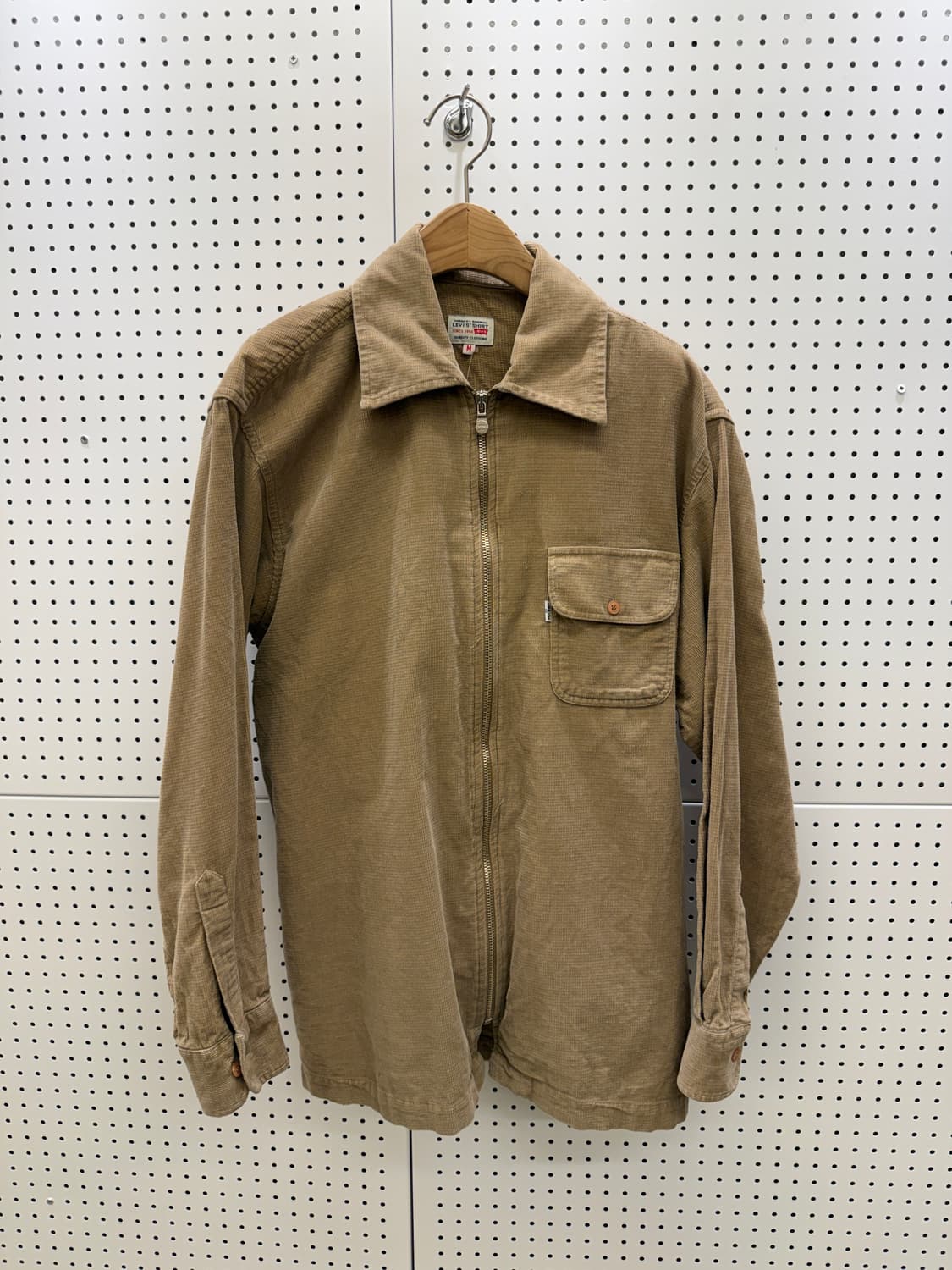 리바이스 코튼 패턴 브라운 자켓 U1334 상품이미지2