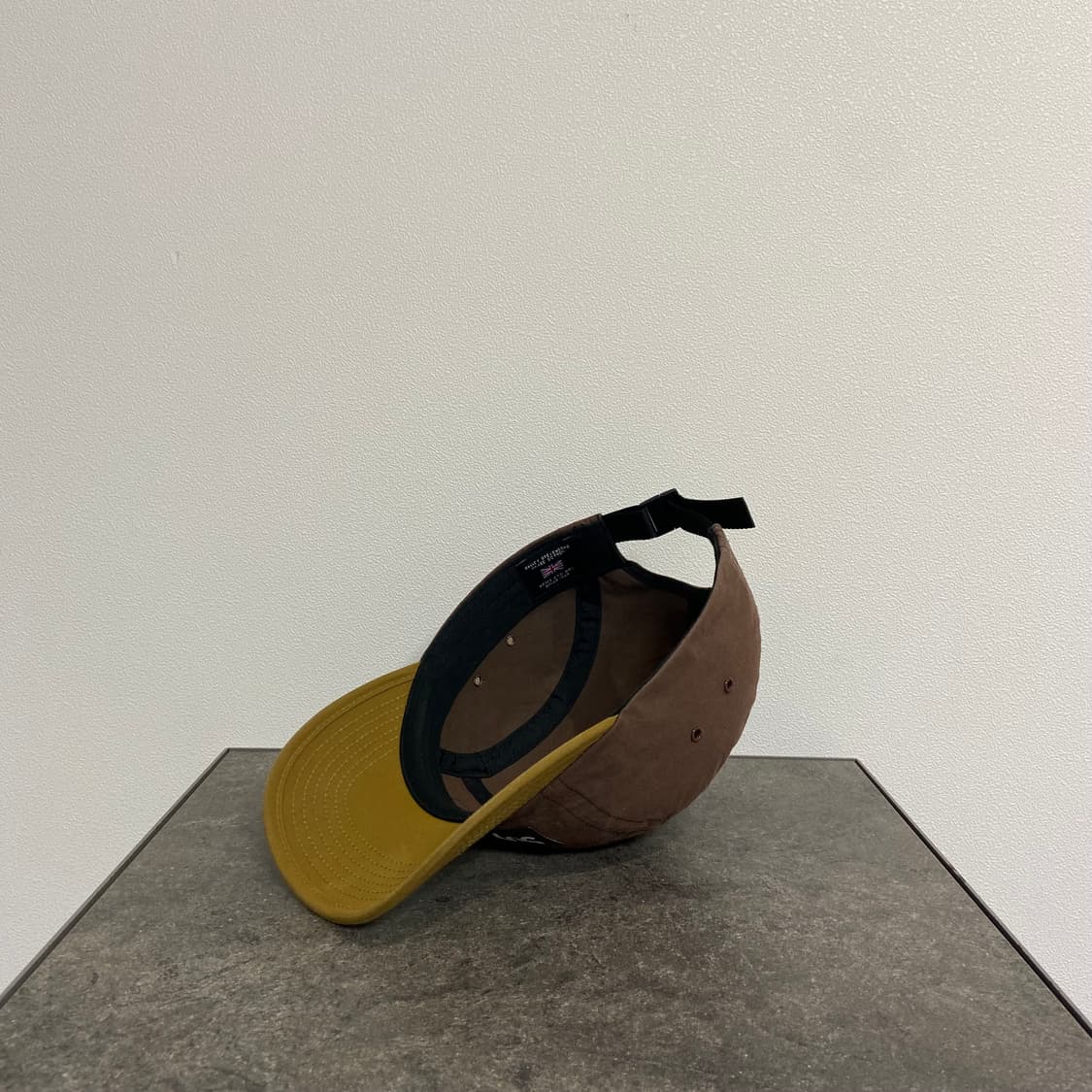 슈프림 박스로고 캠프캡 모자 왁스드 코튼 브라운 상품이미지6