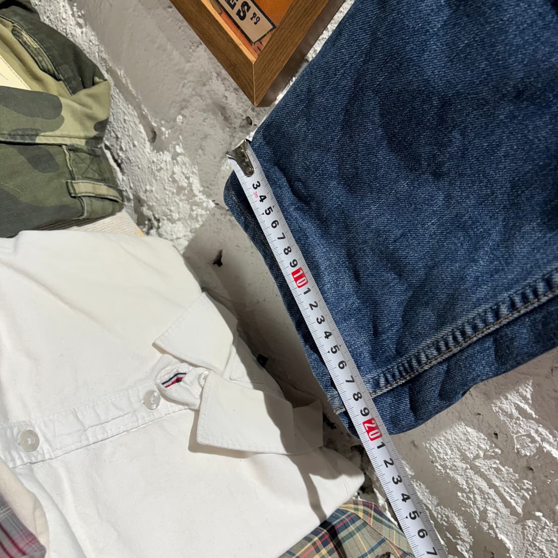 리바이스513 일본제 데님팬츠 상품이미지9