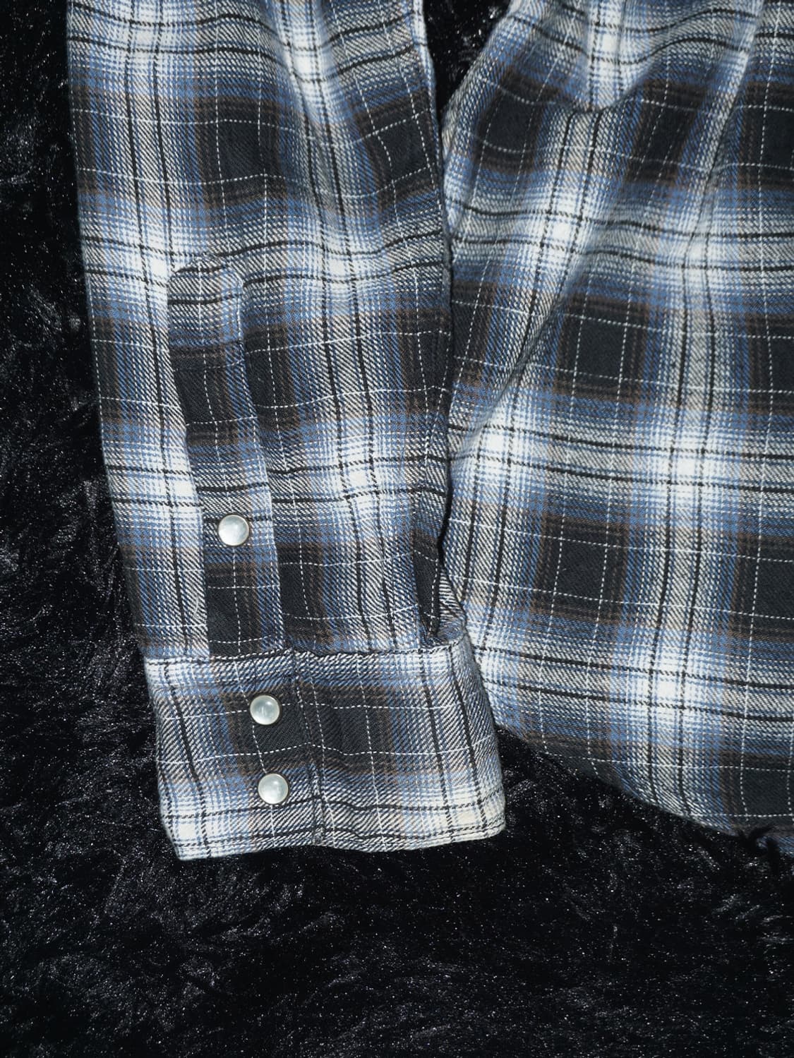 00s punk patch flannel  상품이미지5