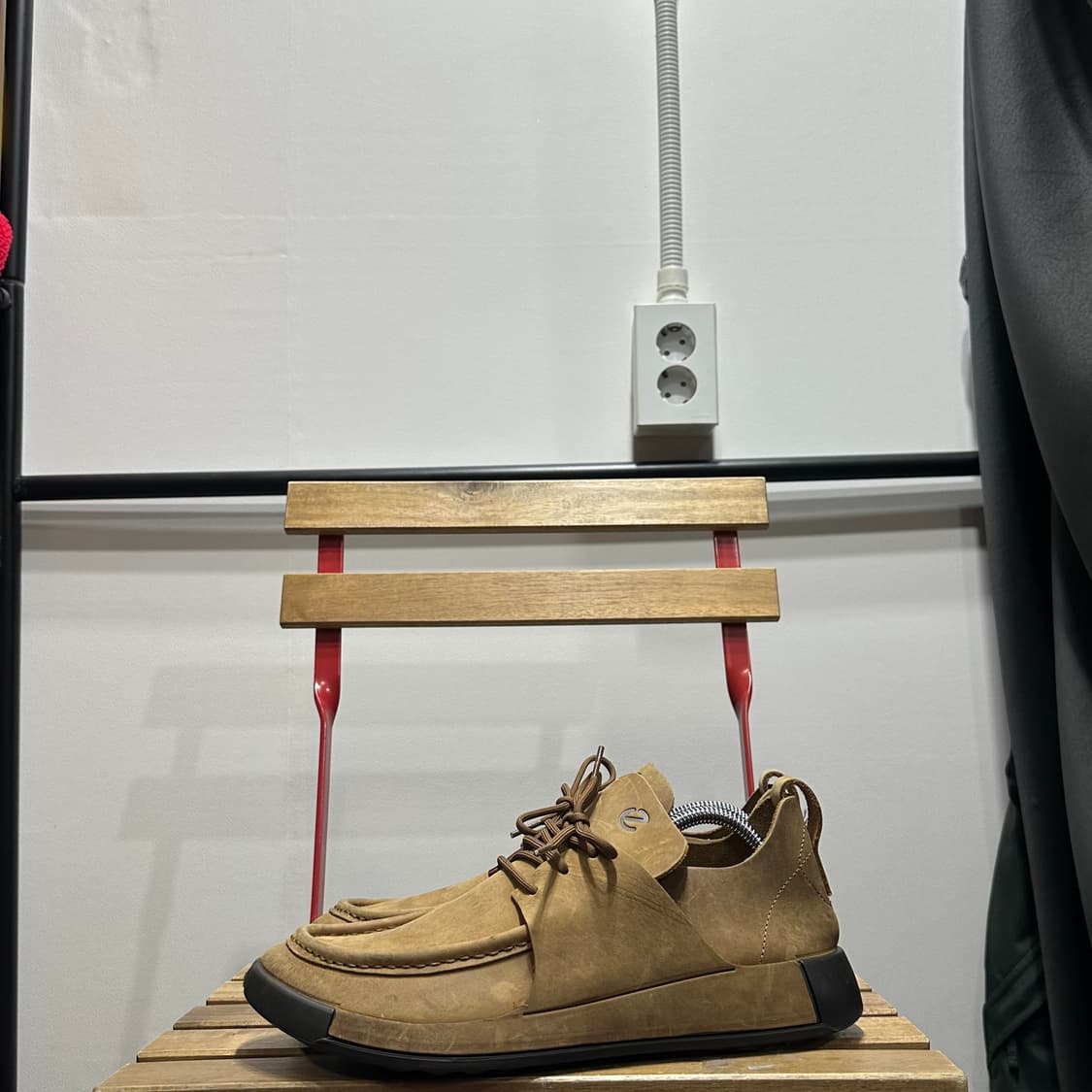 280) 에코 ECCO 모카신 남섵 남자 로퍼  코즈모 스웨이드 브라운 상품이미지3