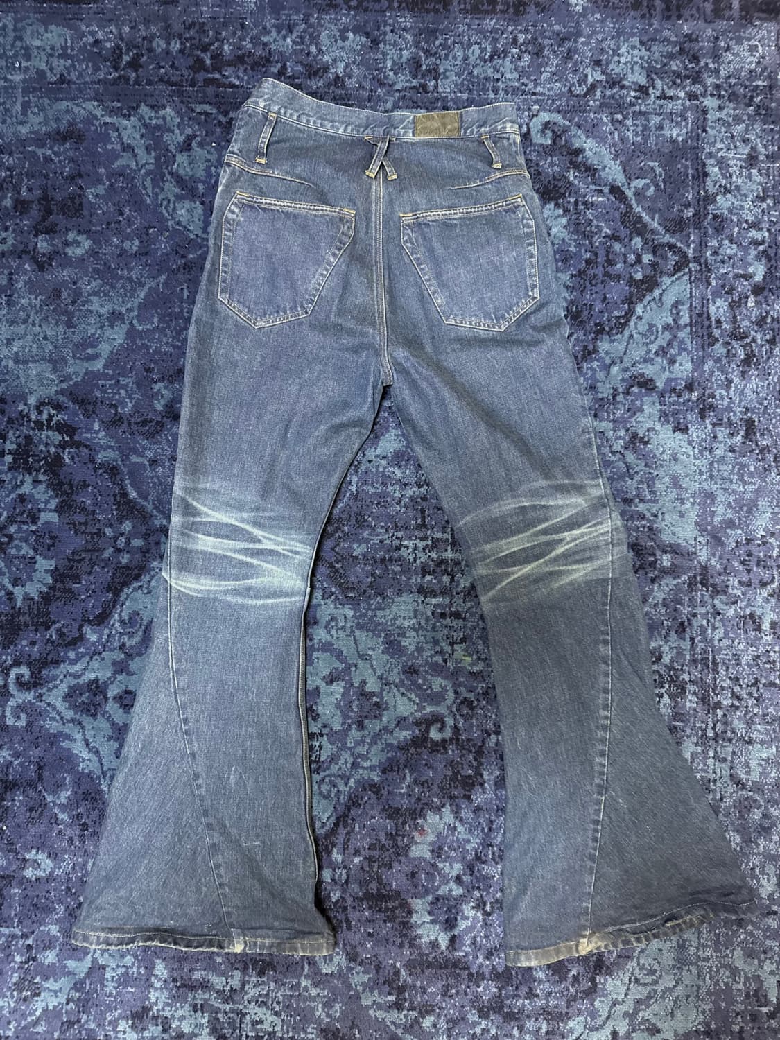 [2]KOZABURO LONG 3DBOOTSCUT DENIM INDIGO 상품이미지3