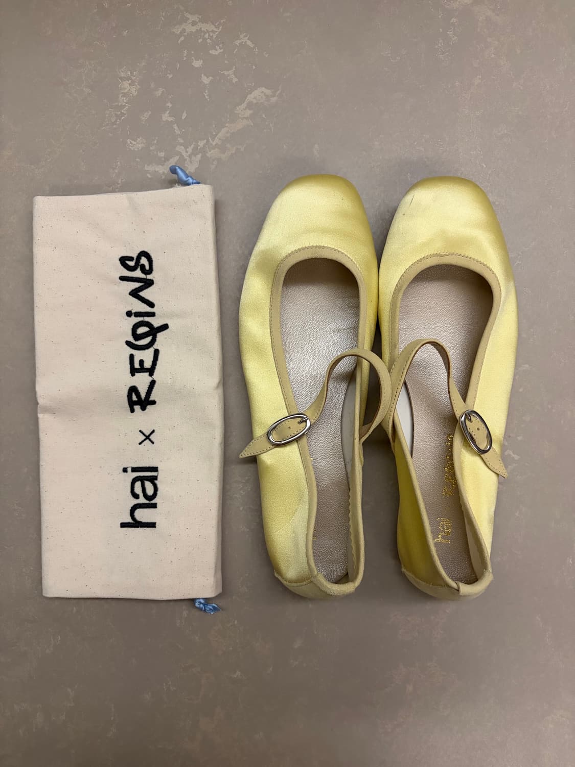 하이 x 흐꺙 오노레 새틴 슈즈 39 상품이미지2