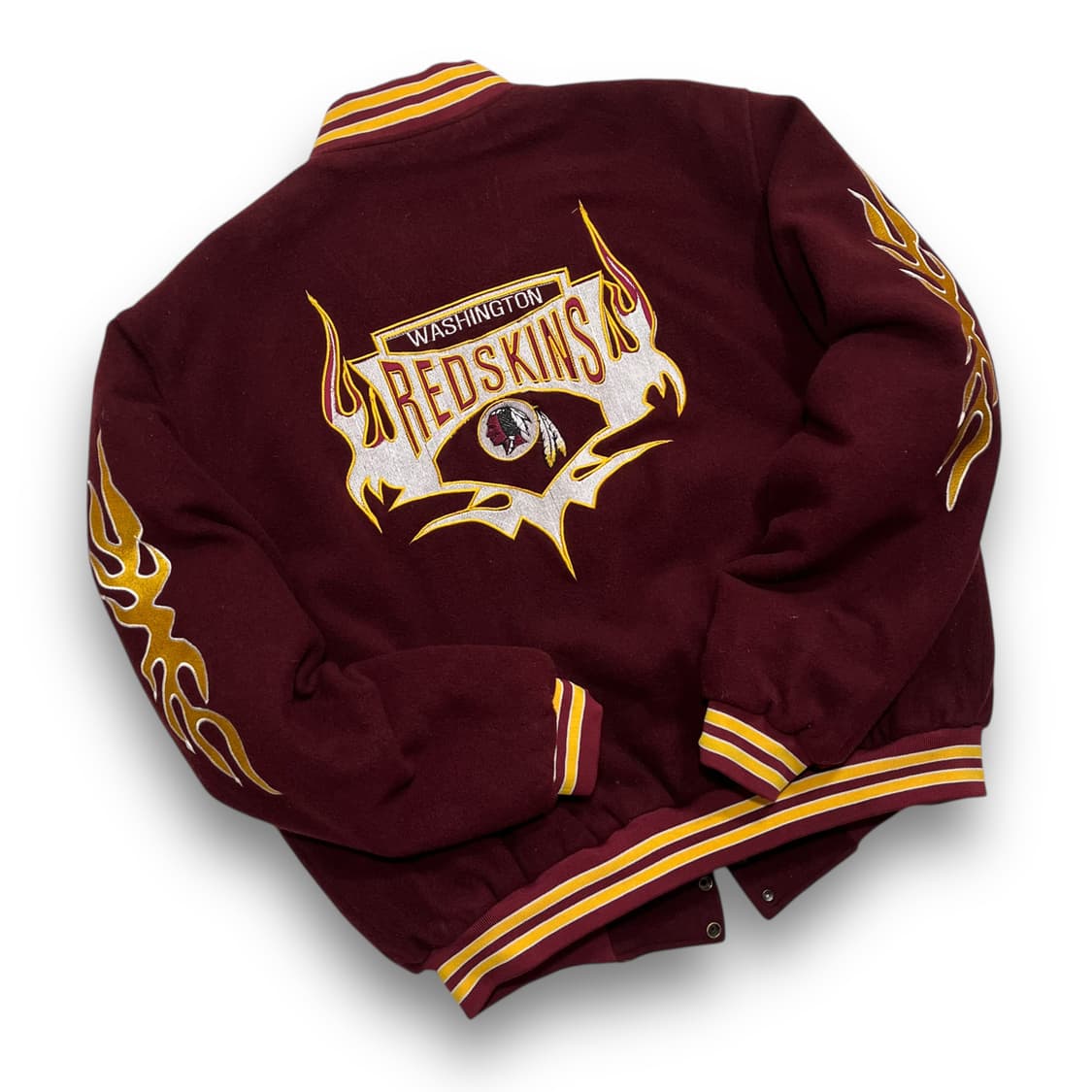 워싱턴 레드스킨스 인디언 트라이벌 바시티 자켓 상품이미지3