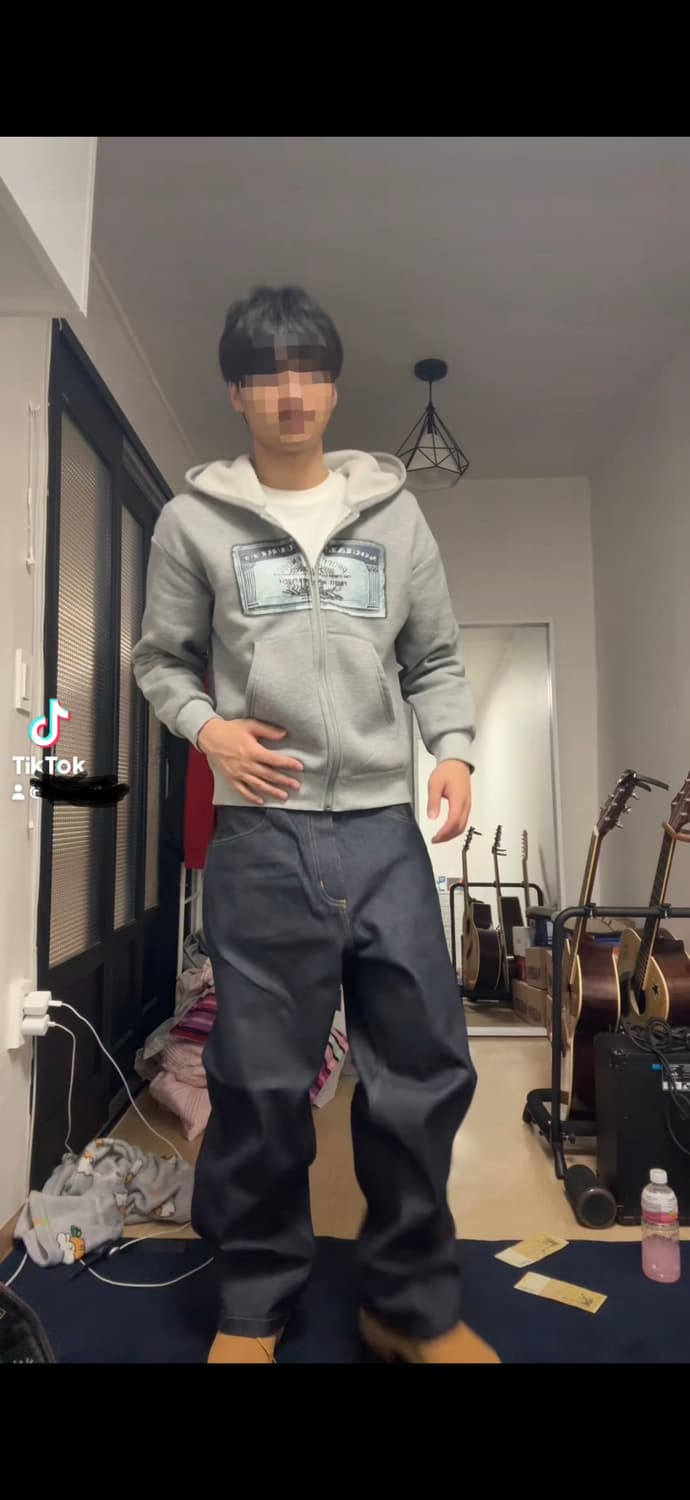 빈티지 후드집업 상품이미지1