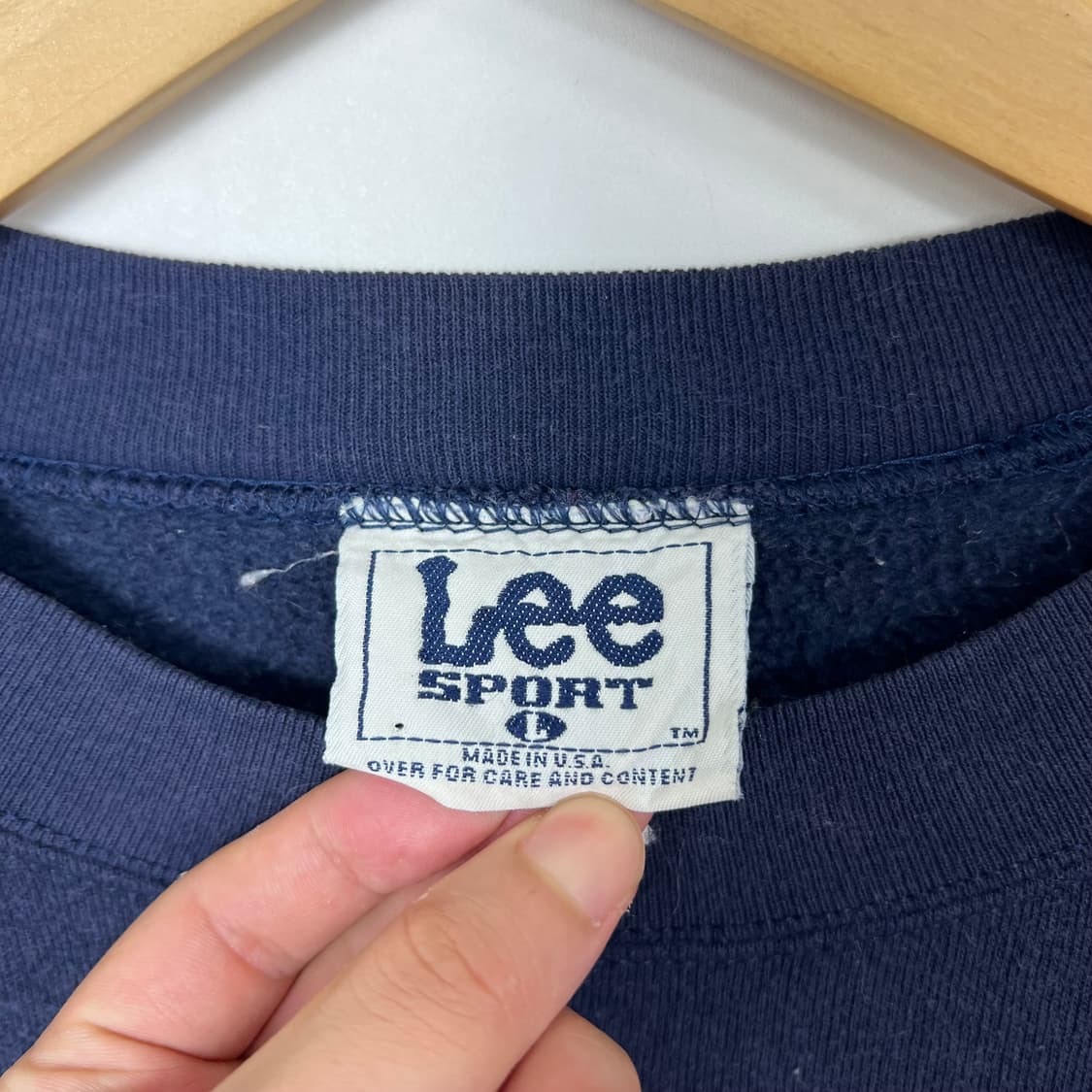 1990s Lee sport NY 뉴욕양키스 스웻셔츠 상품이미지5