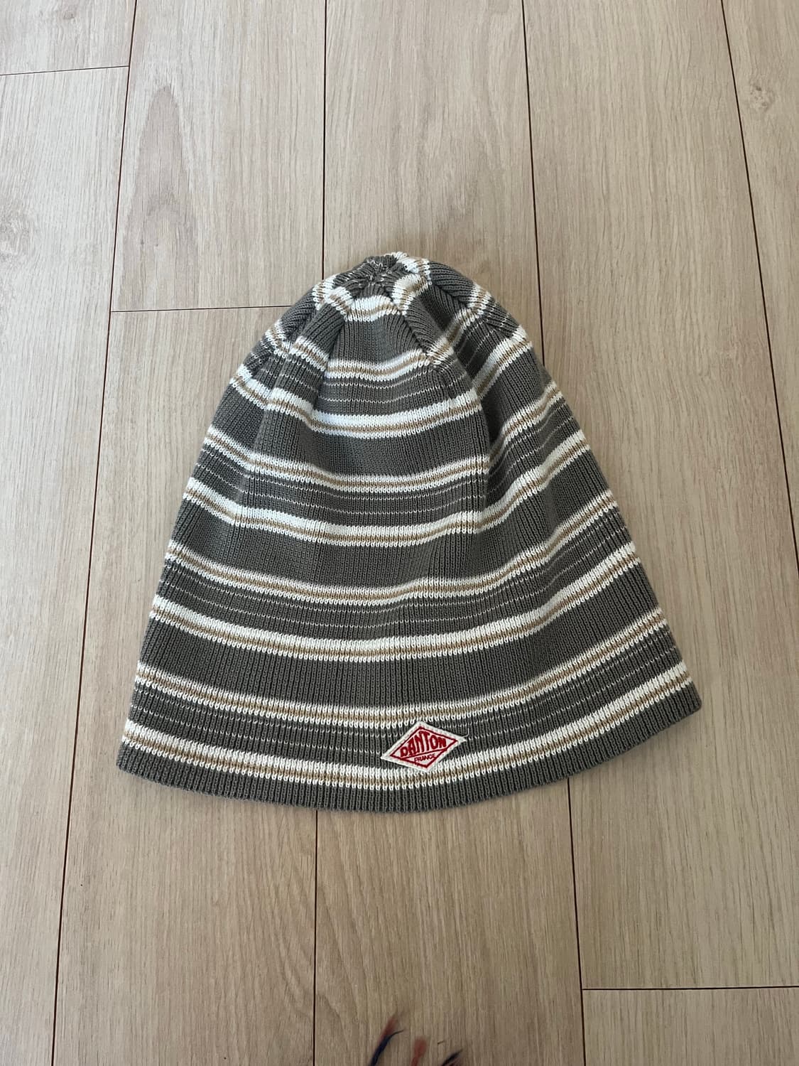 단톤 스트라이프 니트 비니 상품이미지3